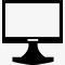 显示器电脑类桌面显示液晶显示器监控屏图标图标
