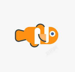 可爱的小鱼素材