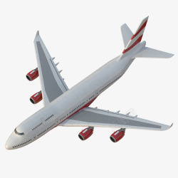 民航飞机交通工具航空民航飞机素高清图片