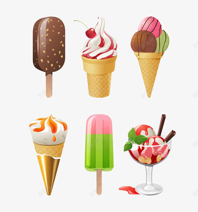 夏天冰淇淋png免抠素材_88icon https://88icon.com 促销 冰淇淋 夏天 夏天艺术字 立夏 装饰图案 销售