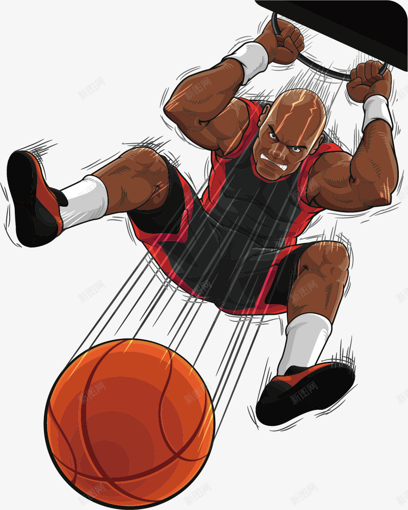 篮球运动员png免抠素材_88icon https://88icon.com 打篮球 扣篮 篮球运动员 篮筐 野兽灌篮