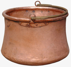 棕色铜锅素材