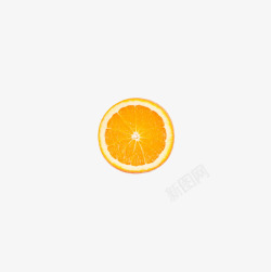一片橙子素材