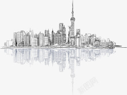 上海外滩街景上海建筑高清图片