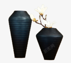 伊莎世家特雷勒花瓶艺术玻璃器皿磨砂花瓶高清图片