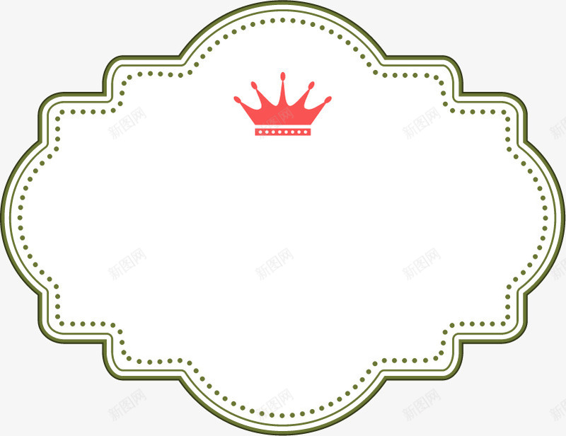 手绘白色卡片png免抠素材_88icon https://88icon.com 卡片 圆点 小清新 弧线 手绘 白色 皇冠 简约