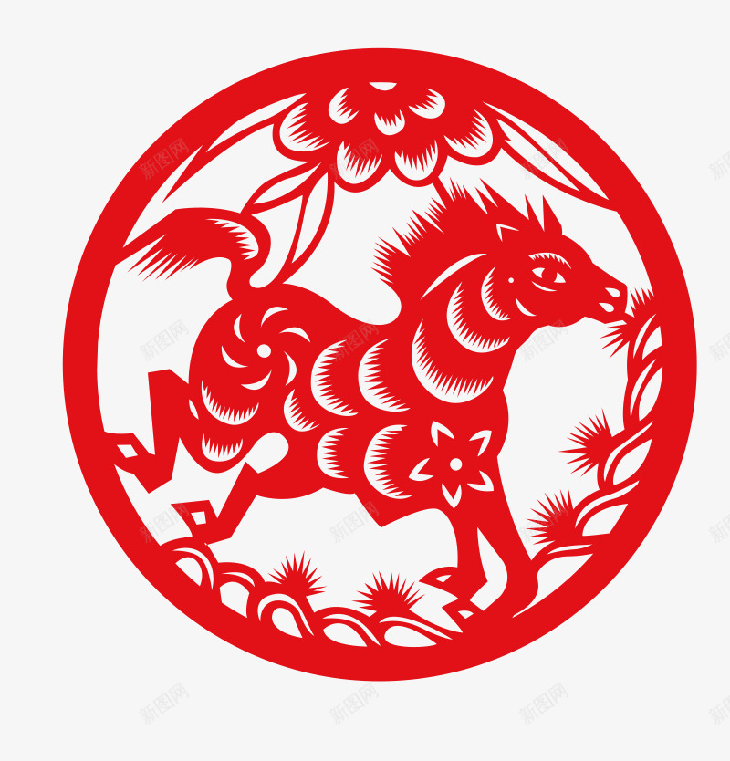 新年喜庆十二生肖剪纸装饰窗花设png免抠素材_88icon https://88icon.com 中国风创意礼物 十二生肖剪纸 十二生肖窗花 喜庆剪纸 圆形剪纸 新年剪纸 新年喜庆十二生肖剪纸装饰窗花设计免费下载 新年快乐 生肖文字 马年