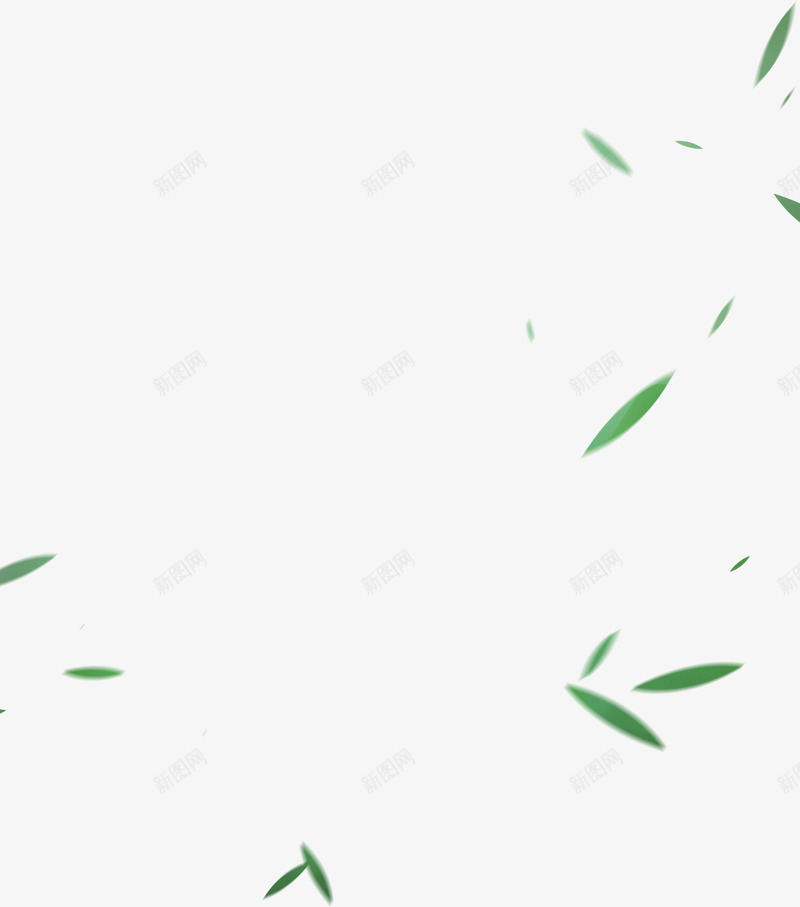 绿色竹叶中国风装饰png免抠素材_88icon https://88icon.com 国风 竹叶 竹叶免抠图 绿色 装饰 飘落的竹叶