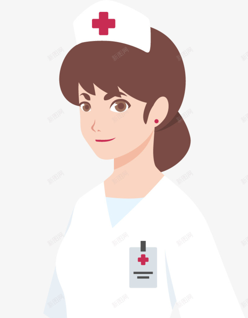 国际红十字日女护士png免抠素材_88icon https://88icon.com 医务人员 国际红十字日 女护士 开心 护士姐姐 护士漫画 美丽护士