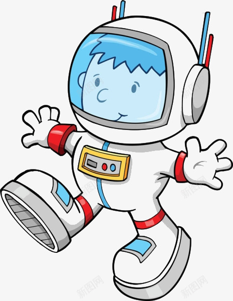 卡通太空人png免抠素材_88icon https://88icon.com 卡通 可爱太空人 太空人 太空服 男孩