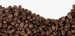 实物香浓美味咖啡豆素材