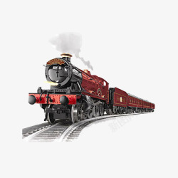手绘的铁轨手绘火车高清图片
