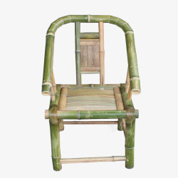 竹子编制的椅子传统椅子高清图片