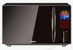 黑色的微波炉素材