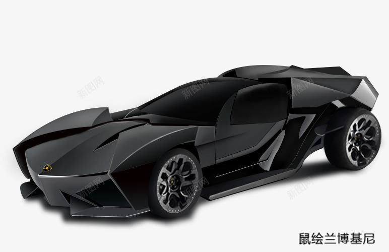 汽车模型png免抠素材_88icon https://88icon.com psd 兰博基尼 拉博基尼免费下载 白色 车模型