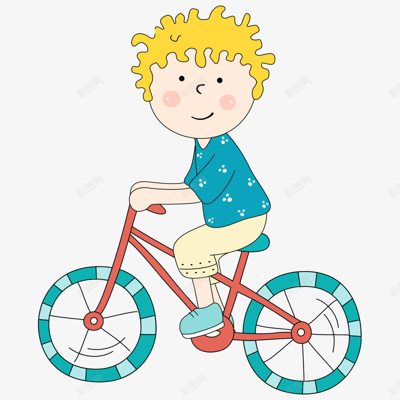 骑车男孩png免抠素材_88icon https://88icon.com 人物 人物插画 单车 卡通人物 插画 男孩 自行车 骑车