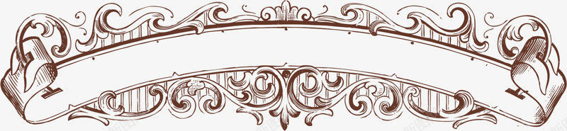 棕色欧式花纹标签装饰png免抠素材_88icon https://88icon.com 标签 棕色 欧式 花纹 装饰