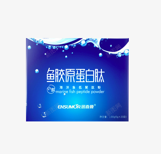 鱼胶原蛋白肽png免抠素材_88icon https://88icon.com 产品实物 保健品 营养品 鱼胶原蛋白肽