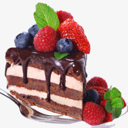 蛋糕矢量巧克力慕斯高清图片