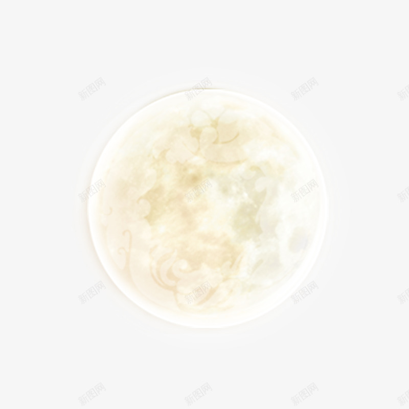 发亮的月亮星球png免抠素材_88icon https://88icon.com 中秋 发光 星球 月亮 月饼