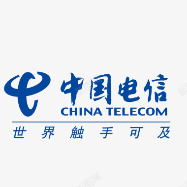 UI中国电信标图标图标