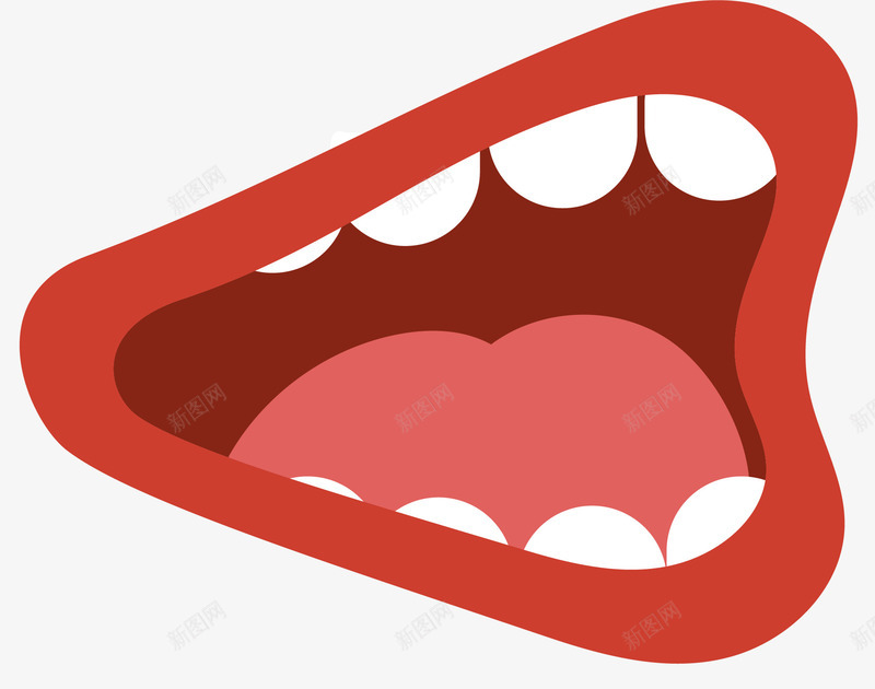张开的红色嘴巴png免抠素材_88icon https://88icon.com 人类嘴巴 卡通嘴巴 卡通大嘴巴 嘴巴 大嘴巴 张开 矢量嘴巴
