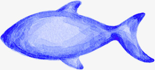 手绘蓝色海底生物创意png免抠素材_88icon https://88icon.com 创意 海底 生物 蓝色