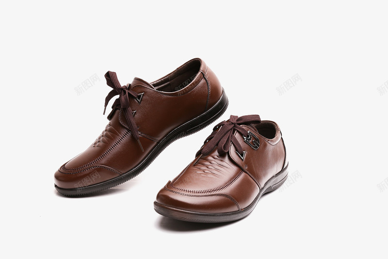 一双皮鞋png免抠素材_88icon https://88icon.com 产品实物 棕色 男士皮鞋 男鞋 鞋子