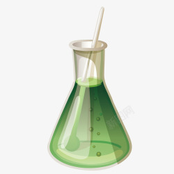 化学锥形瓶化学试剂高清图片