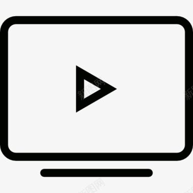 计算机电视屏幕图标图标