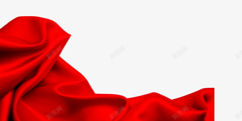 红丝带png免抠素材_88icon https://88icon.com 丝带 新图网 红绸子 红绸带 红色 红飘带