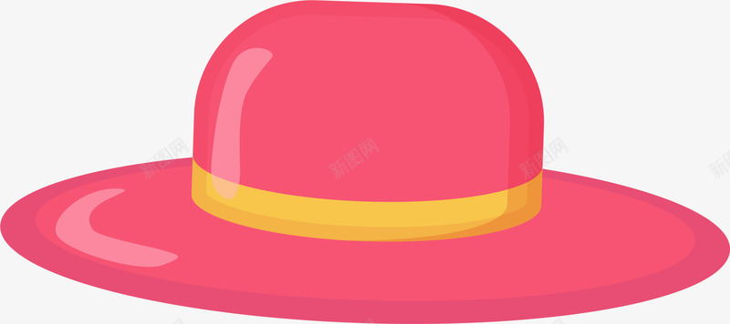 粉色卡通立体帽子png图片免费下载-素材pypynmpp-88ICON