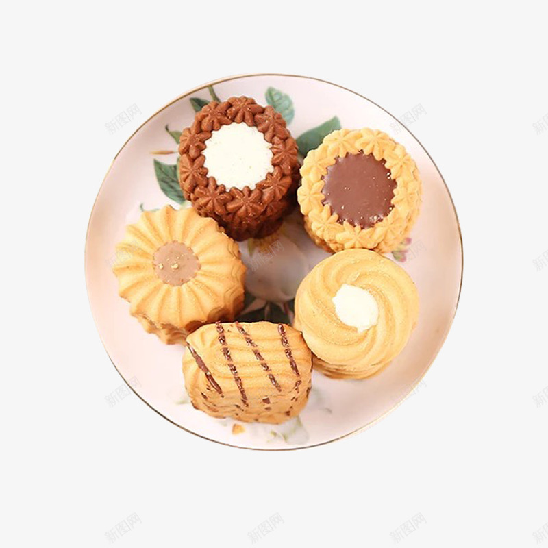 奶油饼干png免抠素材_88icon https://88icon.com 下午茶 产品实物 布尔本饼干 曲奇饼 甜品 零食