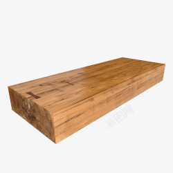 长条木头案桌素材