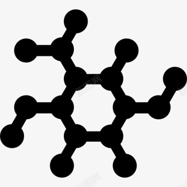 科学生物学形状图标图标