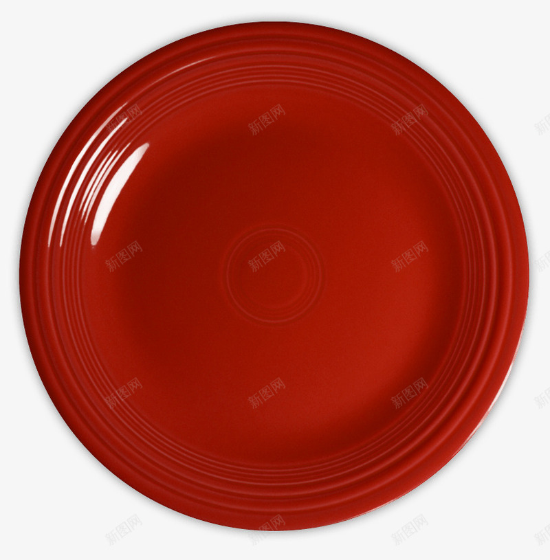 红色盘子png免抠素材_88icon https://88icon.com 厨房用具 盘子 碟子 西餐 餐具