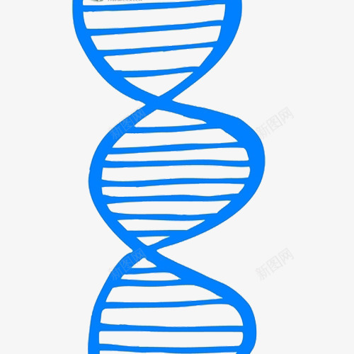 手绘螺旋基因png免抠素材_88icon https://88icon.com 分子 基因 基因图片 基因链