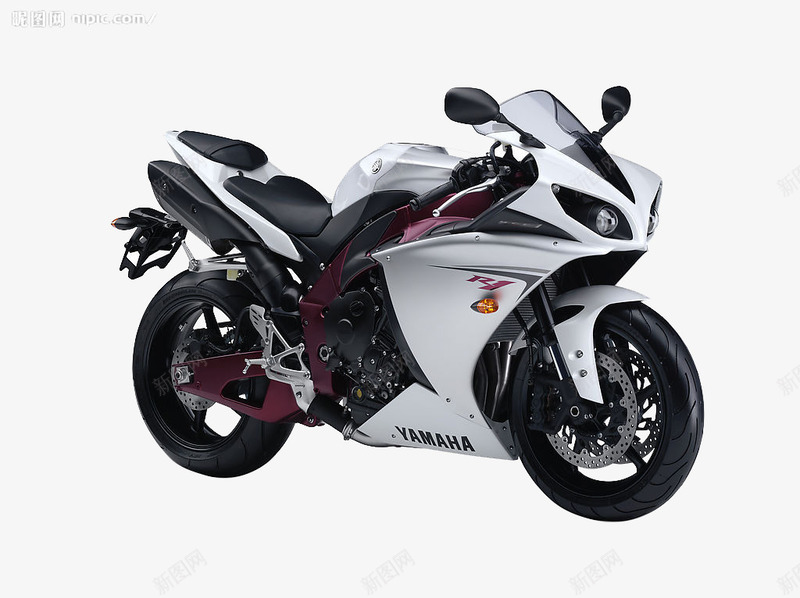 银白色摩托车png免抠素材_88icon https://88icon.com 交通工具 摩托车 速度 银白色