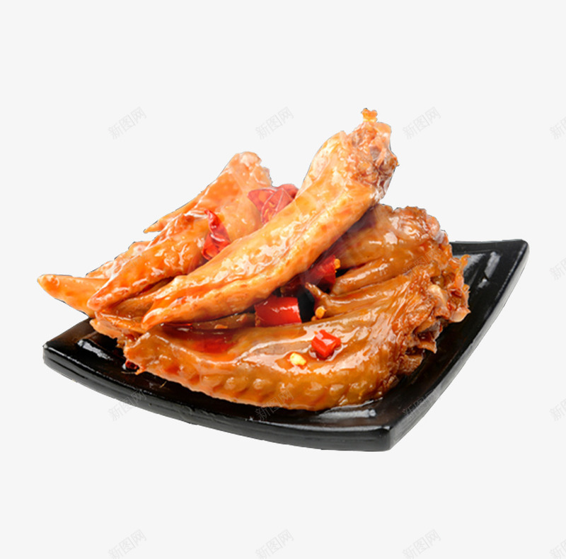 产品实物辣味卤鸡翅png免抠素材_88icon https://88icon.com 下酒菜 产品实物 健康食品 卤鸡翅 小吃 快餐 红辣椒 美食 肉制品 零食 鸡翅