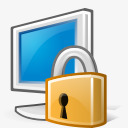 安全是系统锁屏幕锁定安全监控显示DR图标图标