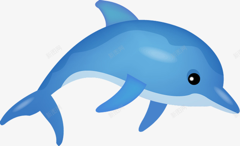 卡通海底动物鲸鱼效果png免抠素材_88icon https://88icon.com 动物 卡通 效果 海底 鲸鱼