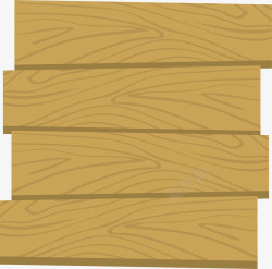 分层木板标题框矢量图素材