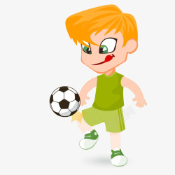 足球赛运动会体育运动的儿童矢量图高清图片