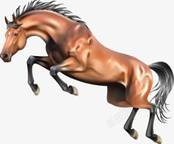 千里马伯乐奔跑的马高清图片