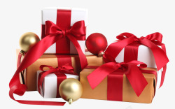 圣诞大礼盒抠图礼盒堆素材