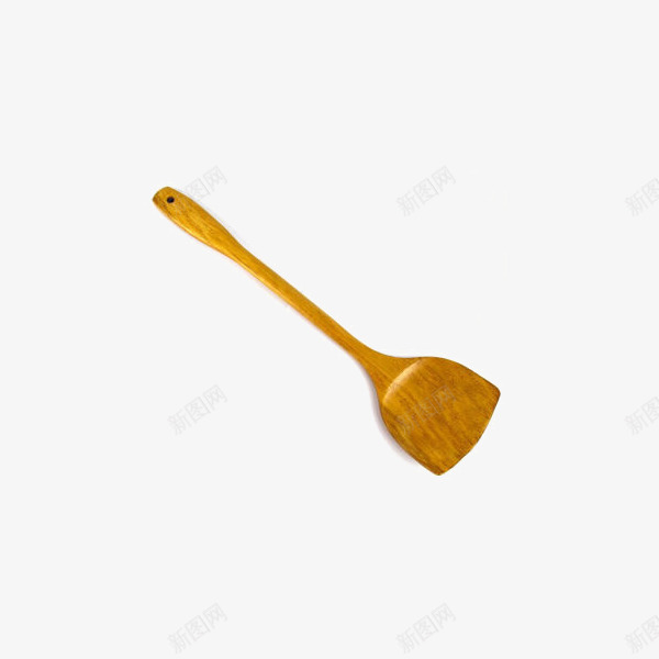爱仕达长手柄不粘锅专用木铲png免抠素材_88icon https://88icon.com 产品实物 木质炒菜铲 木铲 木锅铲