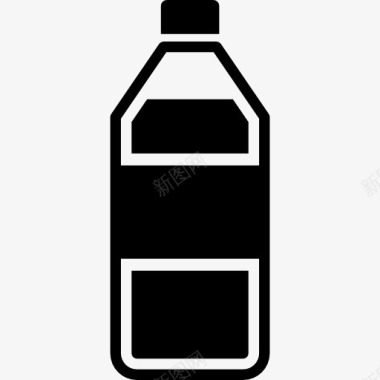 瓶瓶子里的水图标图标