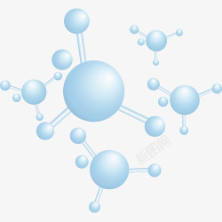 药物分子结构图素材