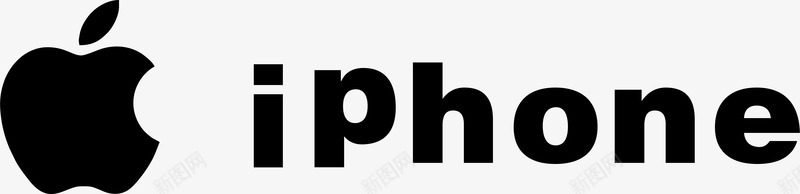 苹果免扣PNG苹果手机logo矢量图图标图标