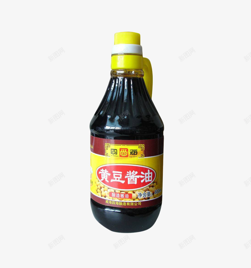 小瓶家用调味酱油png免抠素材_88icon https://88icon.com 入味 小瓶 调味品 调料 酱料 酱油 黄盖子 黄豆酱油 黑色